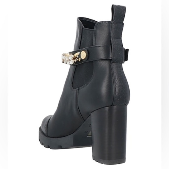 GUESS Ankle Boots with Chain Detail Ankle Strap in box - Picture 4 of 12
